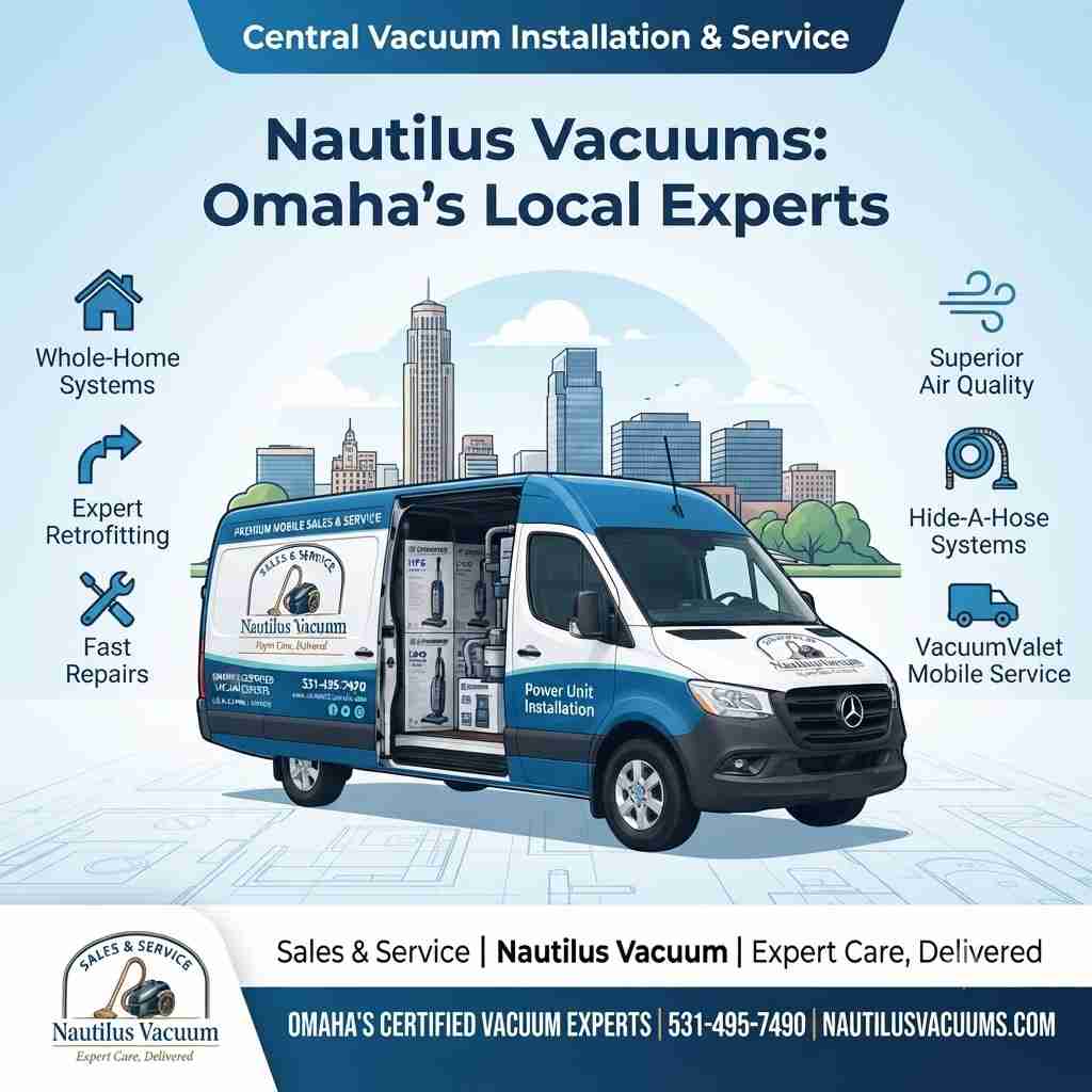 Professional Central Vacuum Installation in Omaha